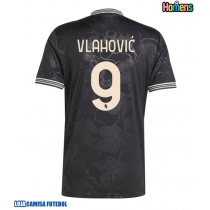 Camisa de Futebol Juventus Dusan Vlahovic #9 Equipamento Alternativo 2025-26 Manga Curta
